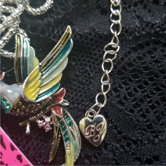 Betsey Johnson Bird Necklace Pendant - Picture 4 of 4